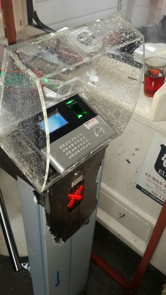 U990-ID Parmak İzi Okuyucu Montaj Görüntüleri